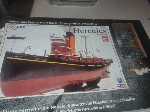 Occre hercules tugboat ship - hercules, rc