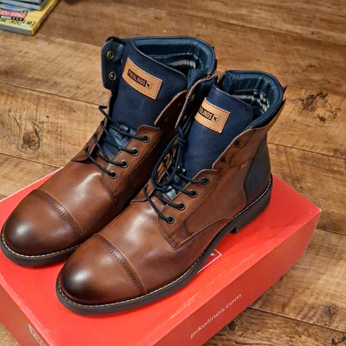 Pikolinos men brown leather - men's,