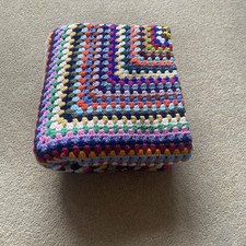 Handmade Crochet Blanket Multi