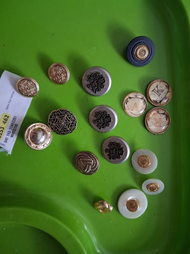 Vintage lot buttons - vintage,