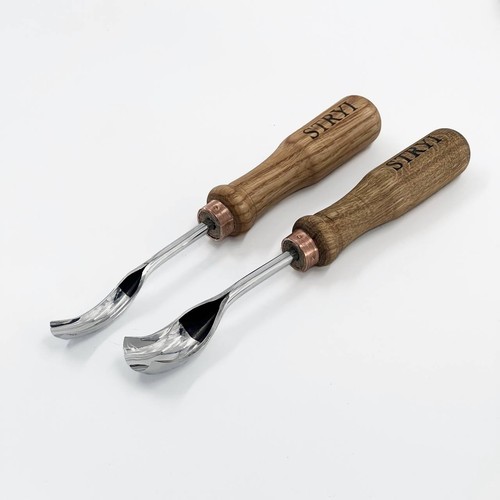 Short bent gouge wood - short,