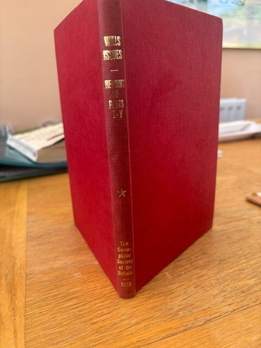 Wills issues reprint of - reprint,