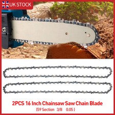 2ｘ Chainsaw Saw Chain for OREGON Einhell gh-ec 2040 59 DL 3/8 1.3 0.050 16" 40cm