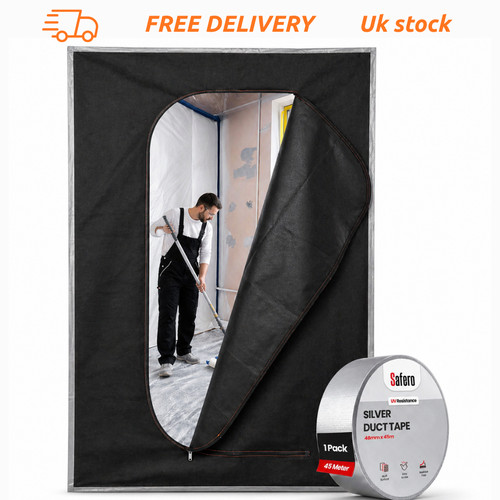 Anti dust door zip cover - door,