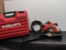 Hilti SC 55W Circular Saw 110v  165mm In Carry Case + Fence