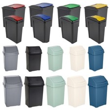 Plastic Swing Top Bin &