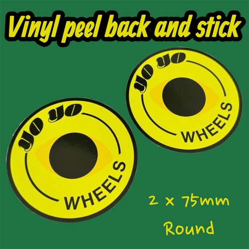 Yoyo wheels skateboard vinyl - yoyo,