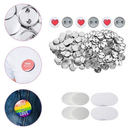 Blank button badges - blank, pin
