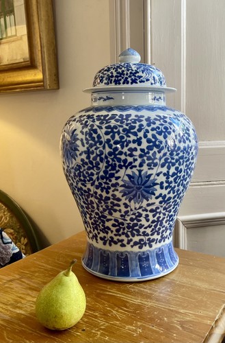 Vintage blue and white - blue,
