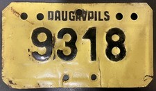 Rare Early Latvian Rear Moped