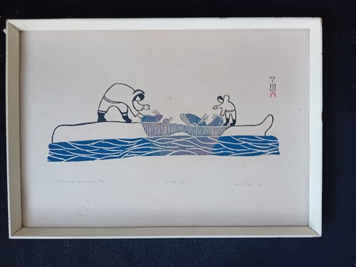 Inuit art print pauta - art, saila