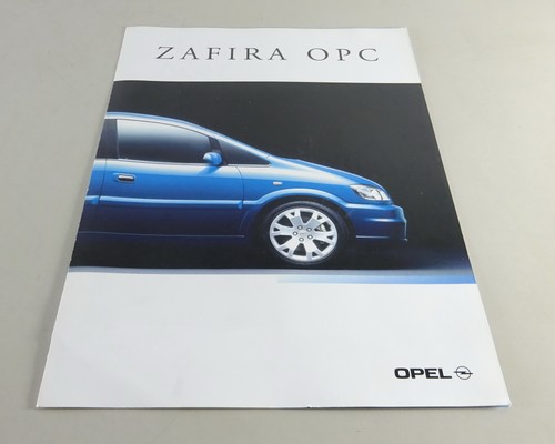 Opel zafira opc brochure - a,