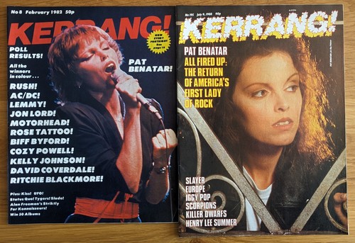 Pat benatar kerrang issues - benatar,