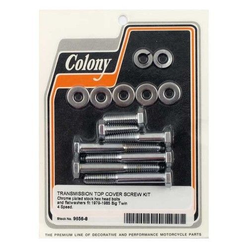 Chrome transmission top cover - chrome,