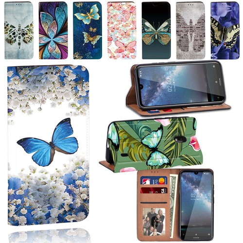 Butterfly leather stand - leather,