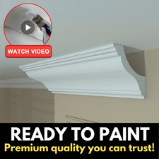 COVING CORNICE Wall Ceiling XPS ST-01 Lightweight BEST QUALITY 105mm x 120mm