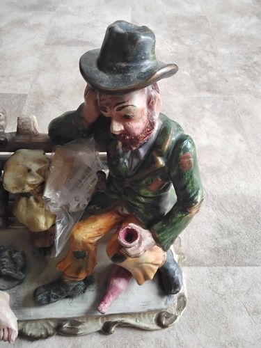 Large vintage capodimonte - large., vintage.