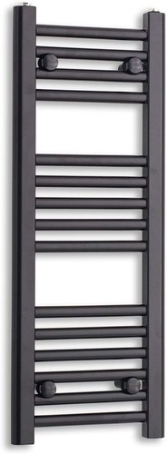 300mm wide black - black, towel