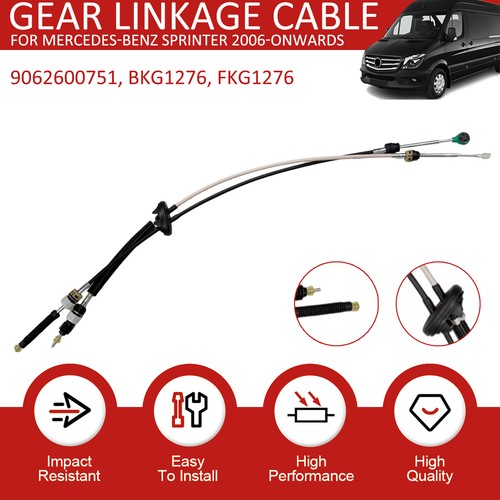 Gear selector cables set - gear,