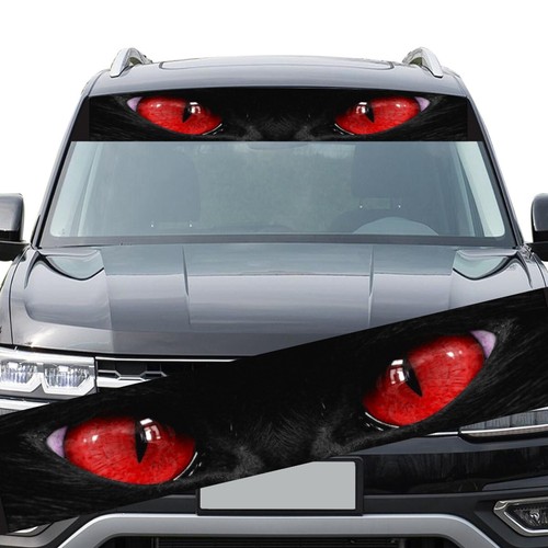 Car front windshield sunshade - front,