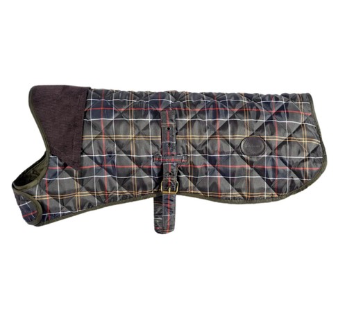 Barbour tartan dog coat - barbour,