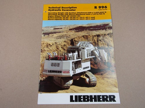 2004 liebherr 996 litronic - 2004,