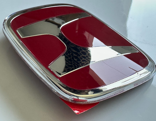 Honda civic type badg silver - honda,