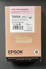 Genuine Epson Ink - T6056 VIVID LIGHT MAGENTA / STYLUS PRO 4880 (INC VAT) BOXED