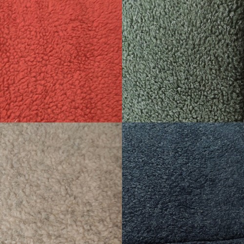 Faux sheepskin plain - faux,