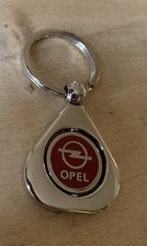 Vintage Rare Opel Car  🚙  Chrome Key Ring Excellent Condition 