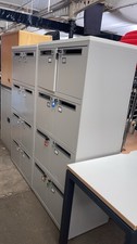 Grey 8 Door Metal Staff Lockers - 2 Available- Good Condition Can Deliver