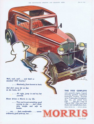 Morris cowley motor car - morris,