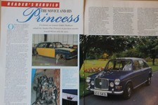 CC 1993 extracted mag article: VANDEN PLAS PRINCESS story of the rebuild