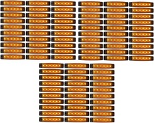 90 pcs 24V LED Amber Side