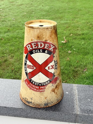 Vintage original redex oil - vintage,
