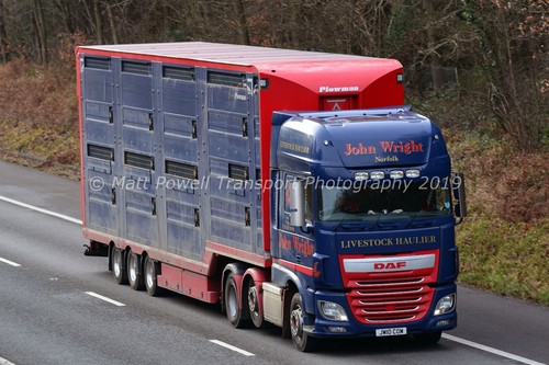 Truck photo 12x8 daf - truck, xf106