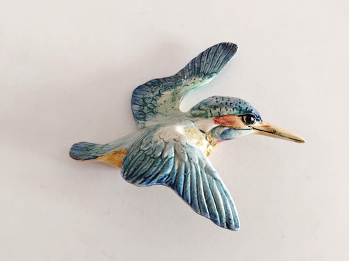 Beswick flying kingfisher wall - beswick,