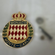 Monaco Monte Carlo Badge Car