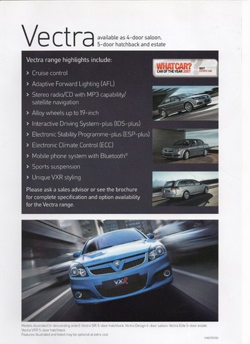 Vauxhall vectra showroom - vauxhall, c