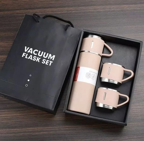 Beige stainless steel vacuum - beige,
