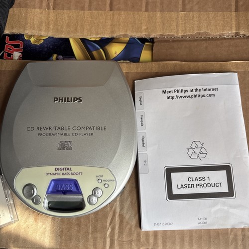 Philips portable player - cd,