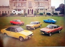 Opel Kadett - Manta - Ascona -