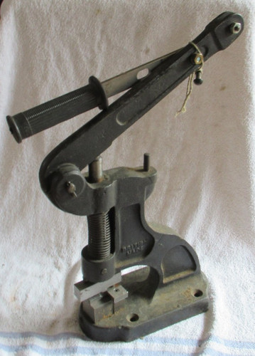 Manual arbor press adapted - arbor,