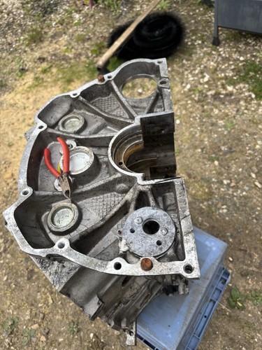 Engine stripped down - v8,