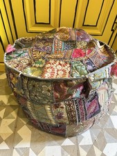 Bohemian tapestry Pouf Living