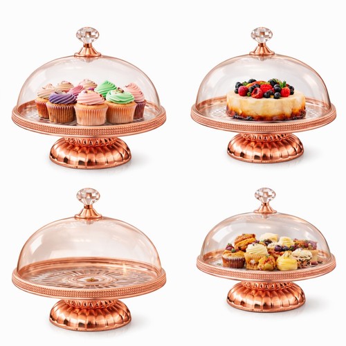 Rose gold cake - stand, with
