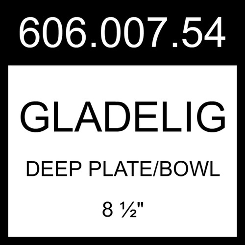 Ikea gladelig deep plate - ikea,