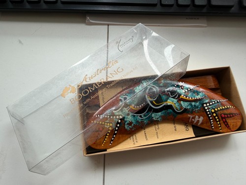 Australian boomerang wooden - australian, 6