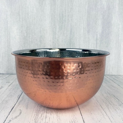 Large hammered copper - large, copper-style