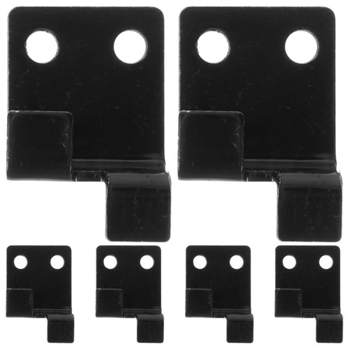 6pcs black stainless steel - 6pcs,